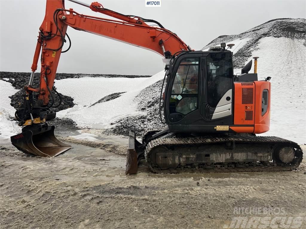 Hitachi ZX135us-6 excavator w/ gps, digging bucket, cleani Roomikekskavaatorid