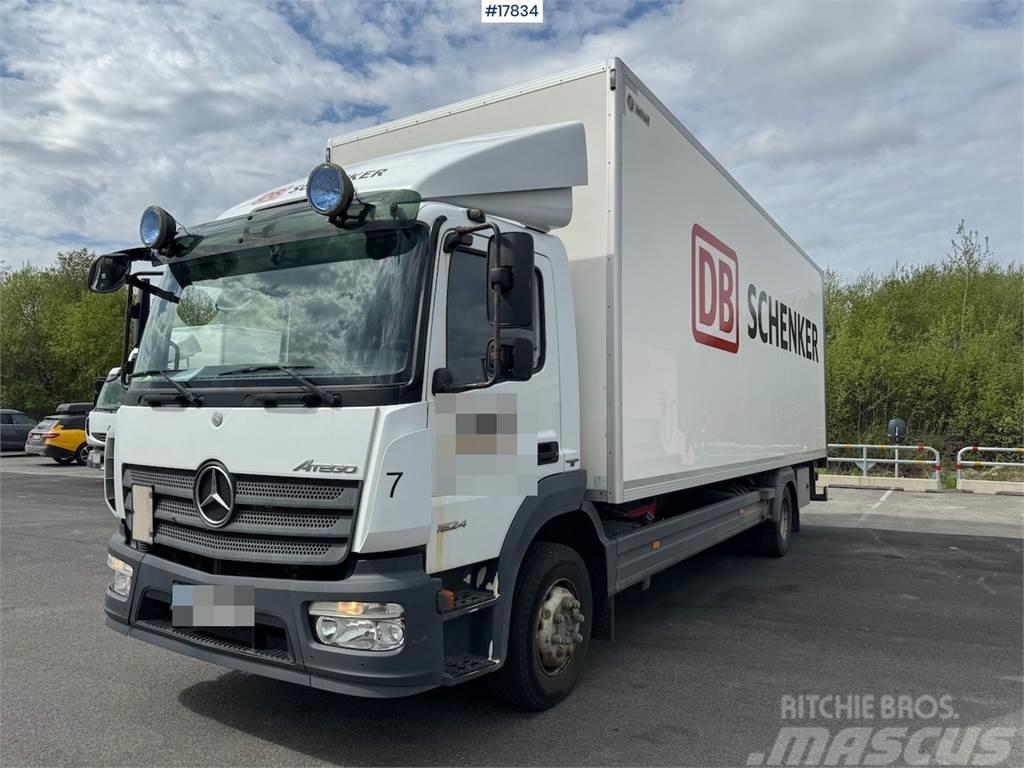 Mercedes-Benz Atego 1524 4x2 cabinet truck with/ side door and l Furgoonautod