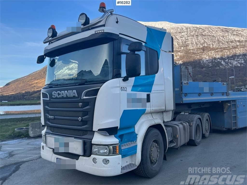 Scania R580 6x2 tractor unit w/ Euro 6 SEE VIDEO Sadulveokid