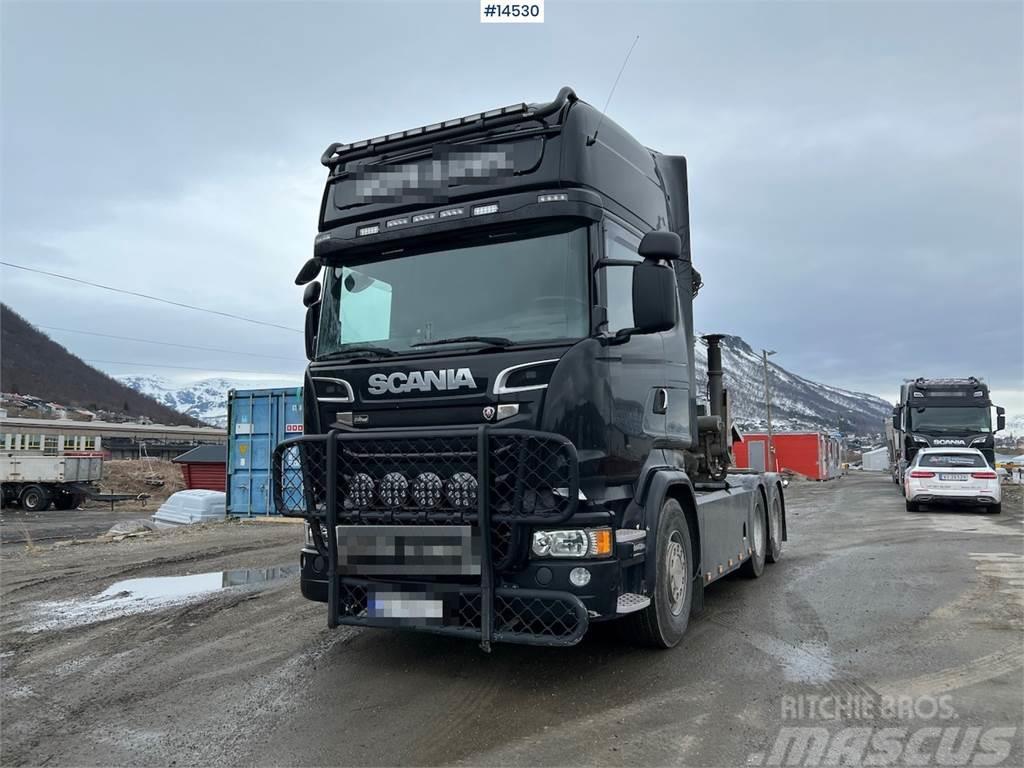 Scania R730 6x4 Crane hauler w/ 22 t/m palfinger crane Kraanaga veokid