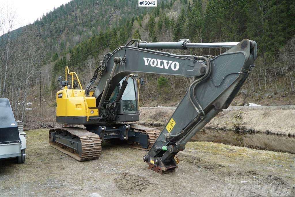 Volvo ECR235DL Excavator w/ bucket and rotor tilt. Roomikekskavaatorid