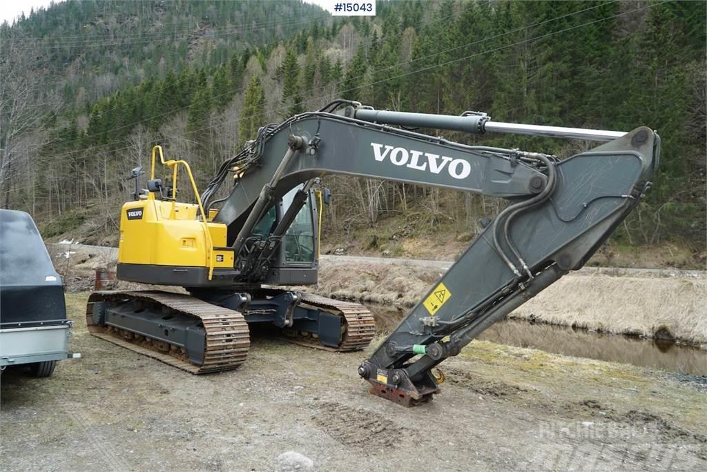Volvo ECR235DL Excavator w/ bucket and rotor tilt. Roomikekskavaatorid