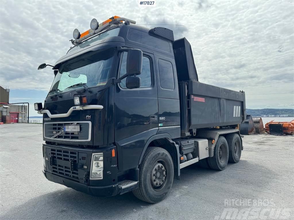 Volvo Fh 520 plow-rigged combi truck. Replaced gearbox a Kallurid