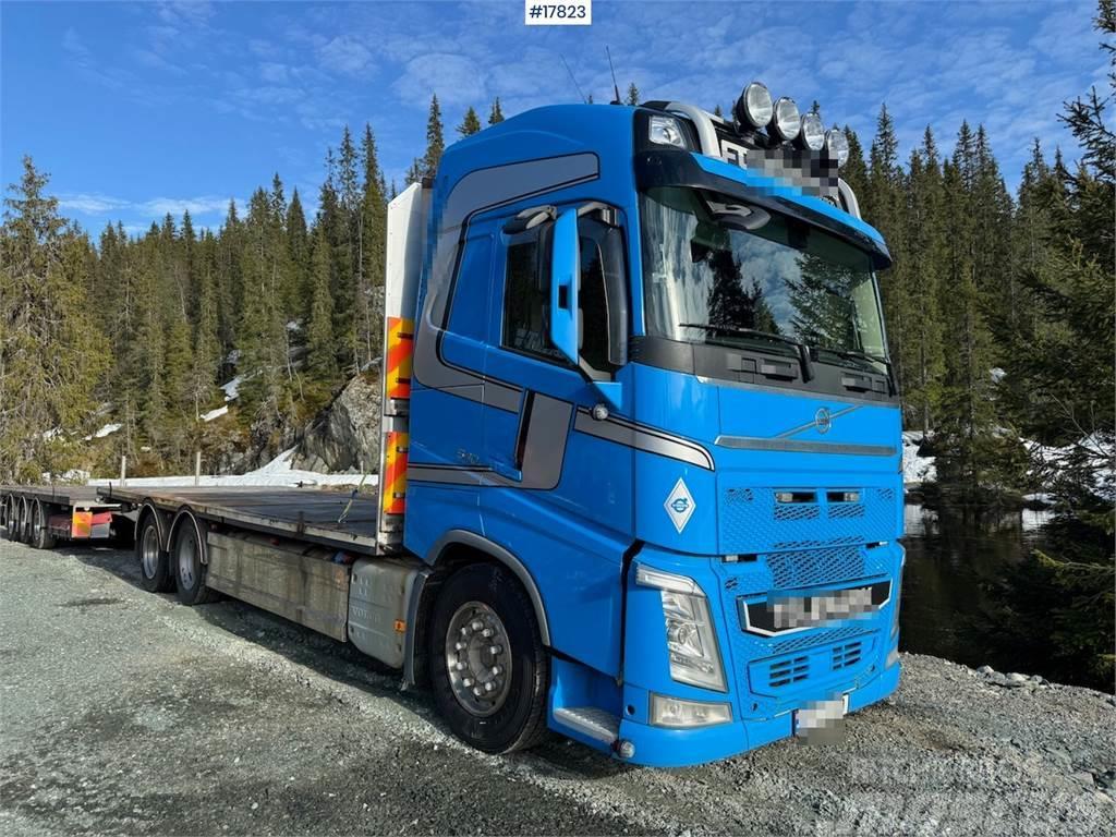 Volvo Fh 540 6x2 barrack truck w/ Trailer - bygg trailer Madelautod