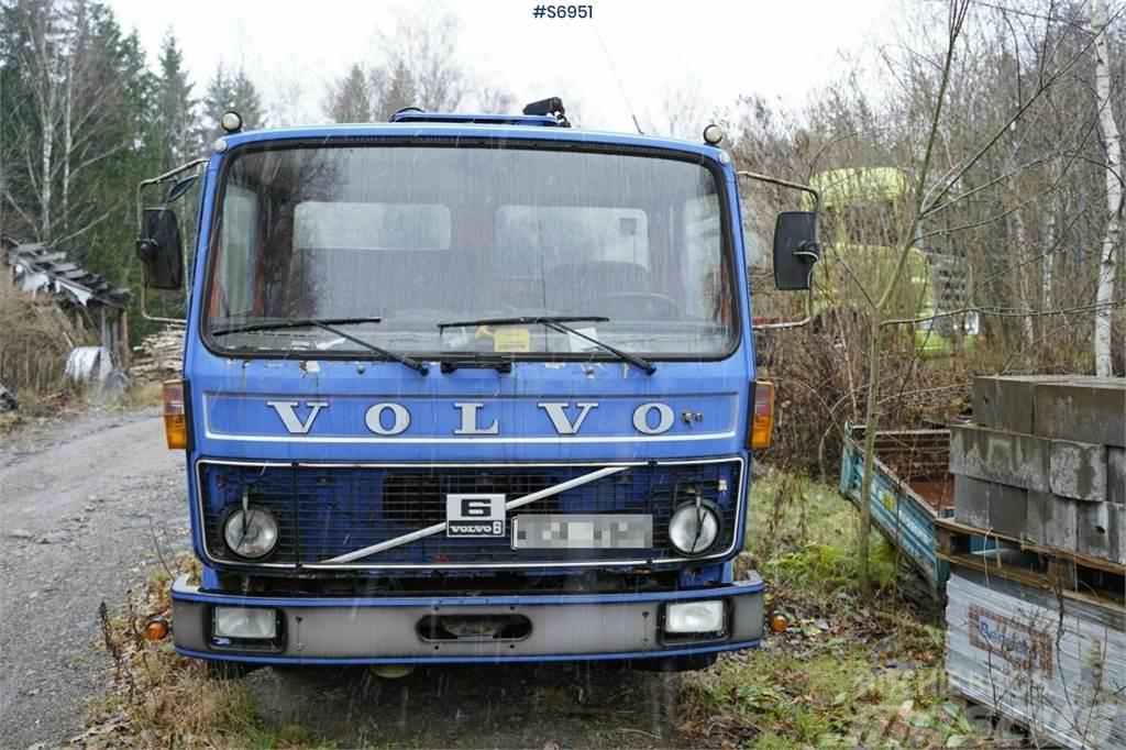 Volvo F610 4x2 Old truck with crane REP.OBJECT Kraanaga veokid