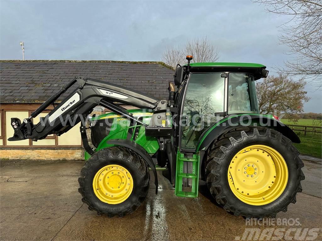 John Deere 6100MC Tractor c/w 2019 Quicke Q4M Loader Traktorid