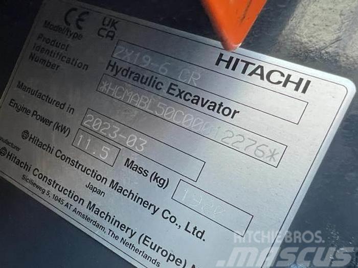 Hitachi ZX 19-6 Miniekskavaatorid < 7 t