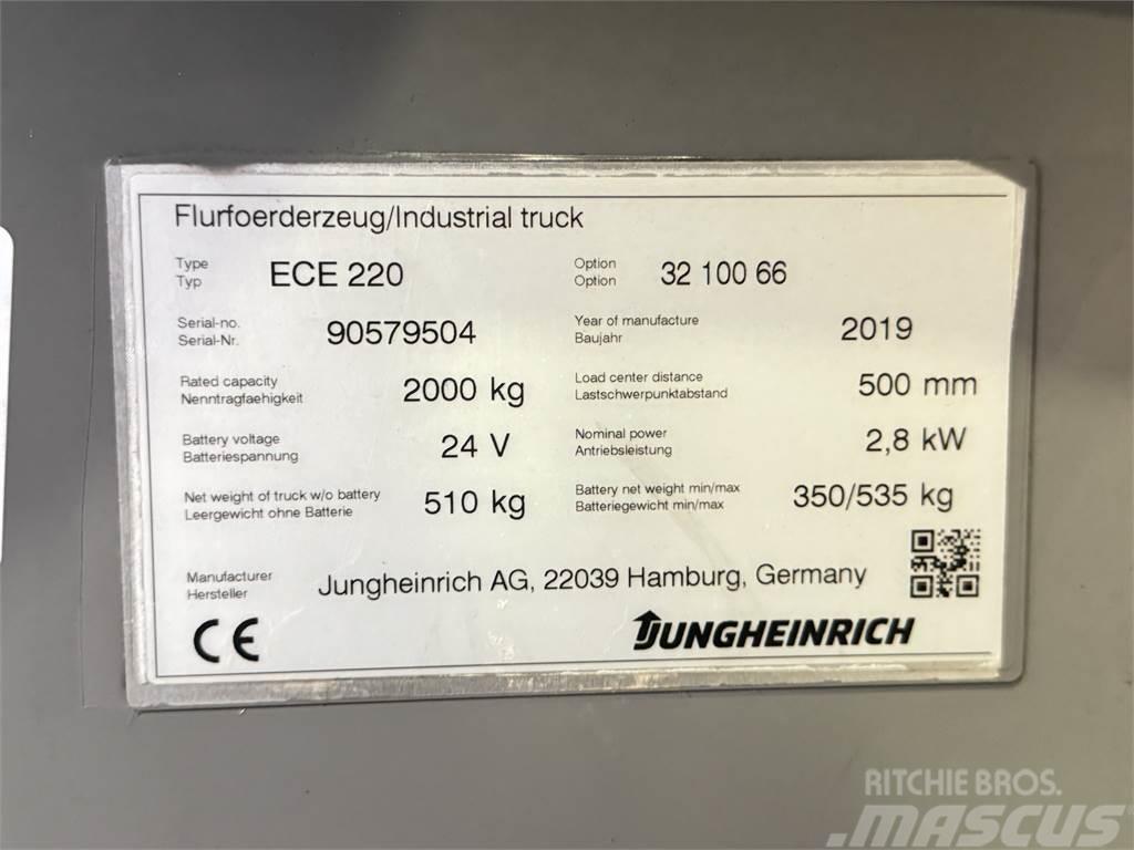 Jungheinrich ECE 220 100-66 - BJ. 2019 - SONDERPREIS Miniekskavaatorid < 7 t