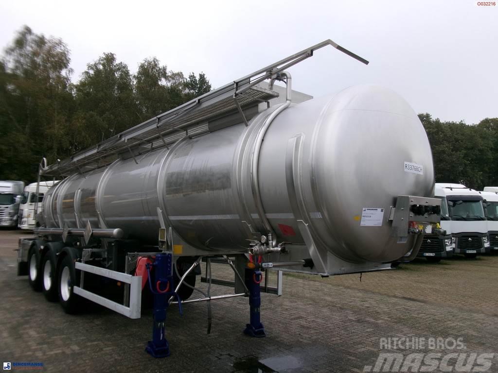  Parcisa Chemical tank inox L4BH 21.2 m3 / 1 comp + Tsistern poolhaagised