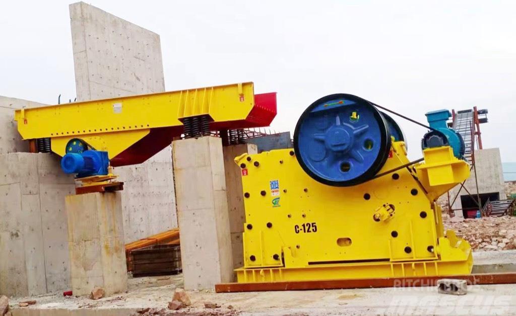 Kinglink C125 Primary Jaw Crusher for Riverstone Purustid