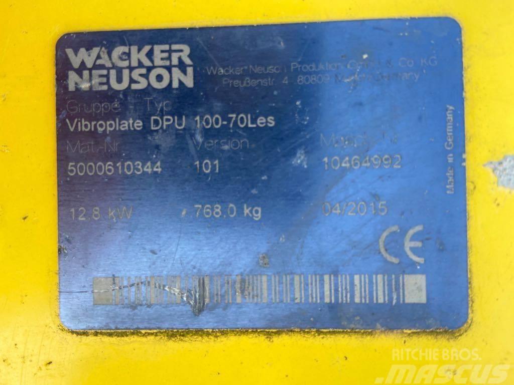 Wacker Neuson DPU100Les Vibraatorid