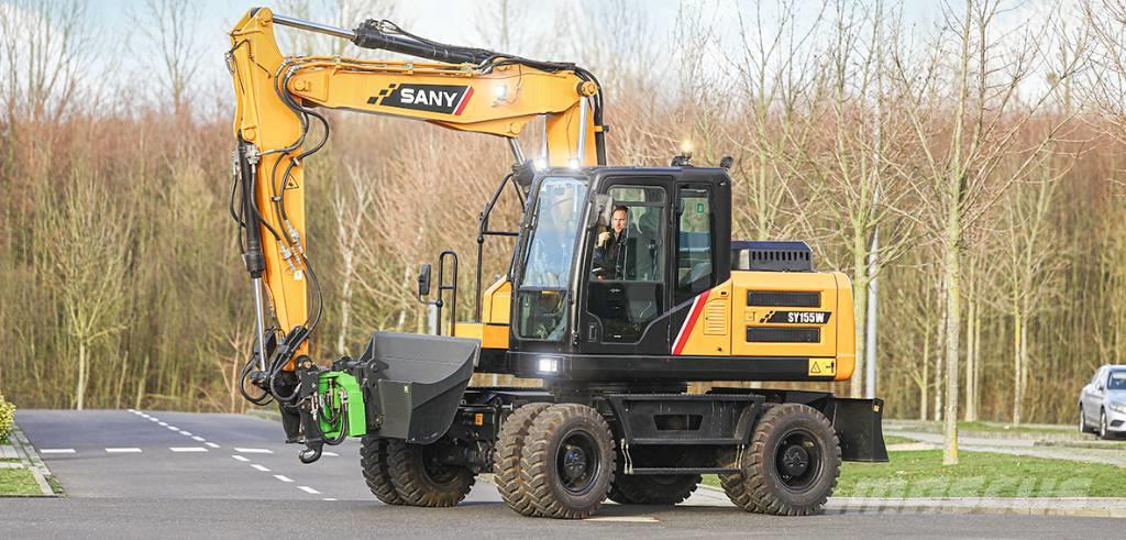 Sany SY155W Ratasekskavaatorid