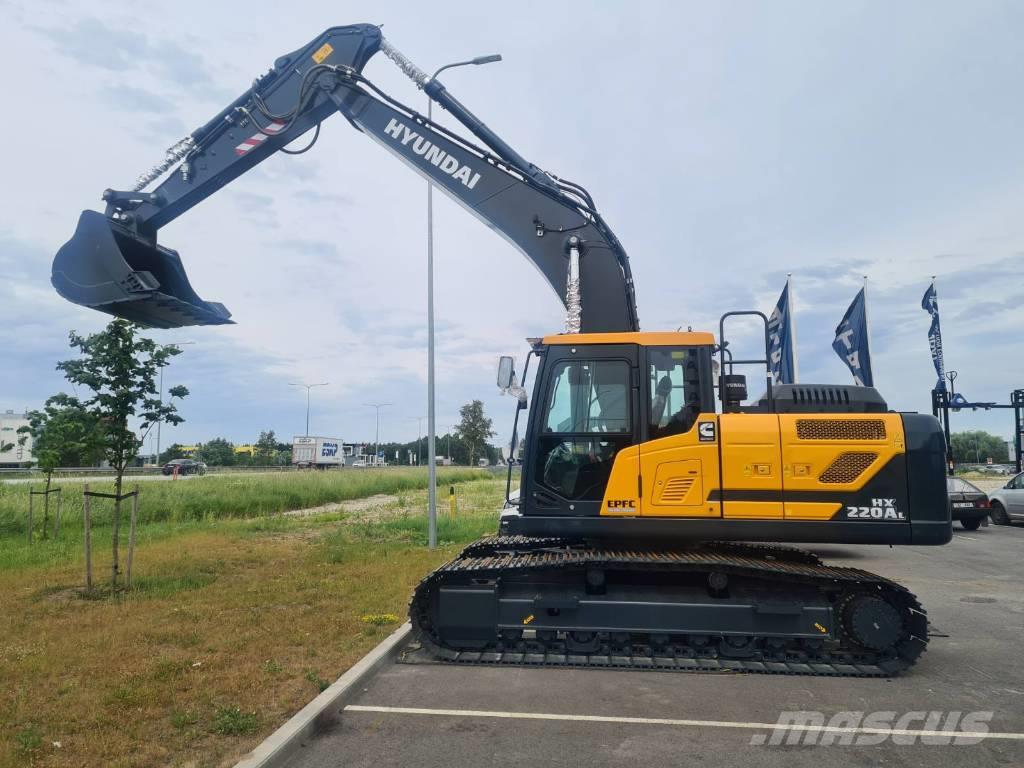 Hyundai HX220AL Crawler excavators