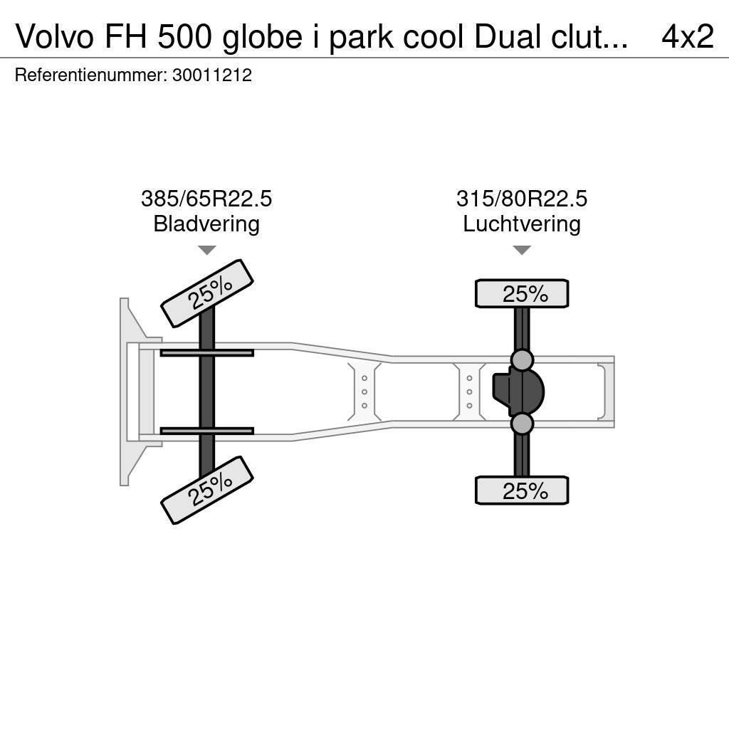 Volvo FH 500 globe i park cool Dual clutch21/12/16 Sadulveokid