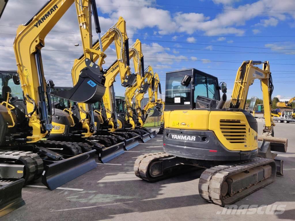 Yanmar Vio 80-1A Väikeekskavaatorid 7t-12t