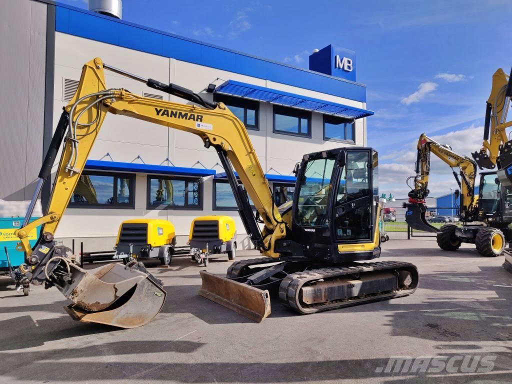 Yanmar Vio 80-1A Väikeekskavaatorid 7t-12t