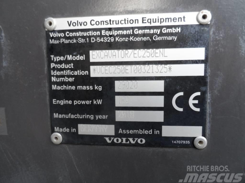 Volvo EC 250 ENL Roomikekskavaatorid