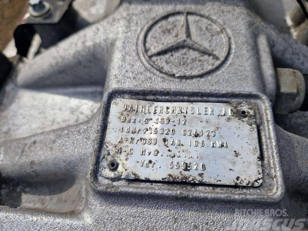 Mercedes-Benz ΣΑΣΜΑΝ  ATEGO G 100-12 ΕΠΙΣΚΕΥΑΣΜΕΝΟ Käigukastid