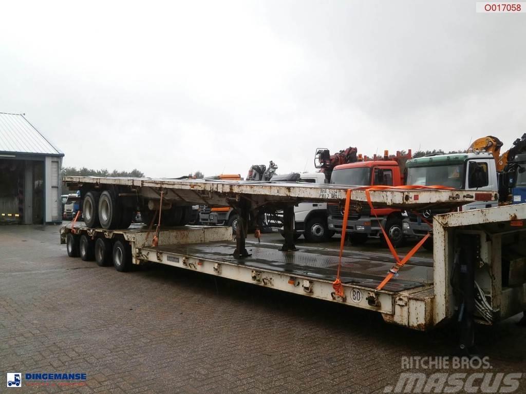  Traylona 2-axle platform trailer 39000KG / Extenda Raskeveo poolhaagised