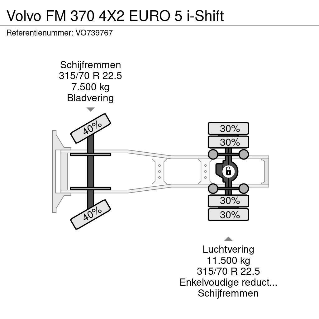 Volvo FM 370 4X2 EURO 5 i-Shift Sadulveokid