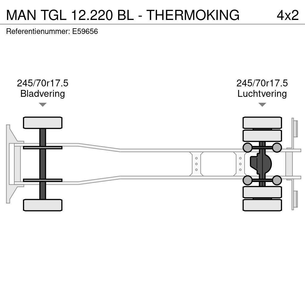 MAN TGL 12.220 BL - THERMOKING Külmikautod