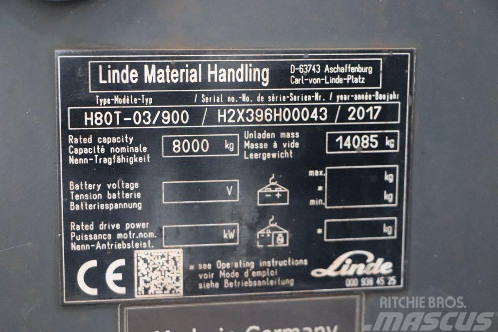Linde H80T-03/900 Gaasitõstukid