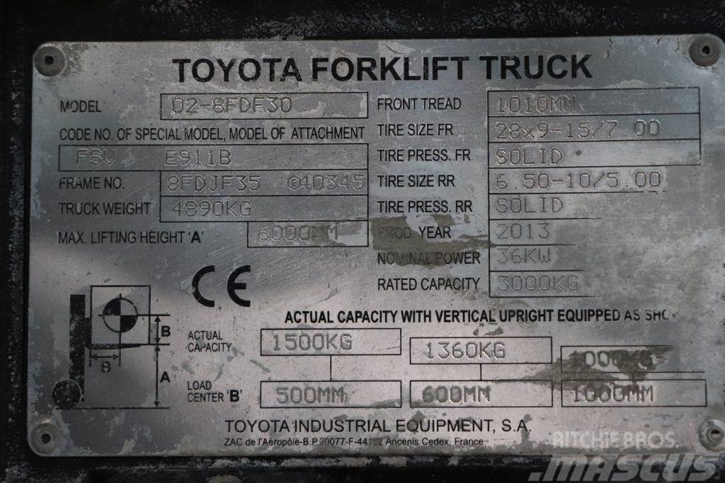 Toyota 02-8FDF30 Diiseltõstukid