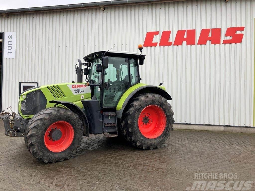 CLAAS ARION 640 HEXASHIFT Traktorid