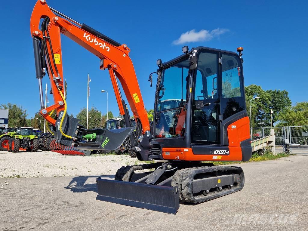 Kubota KX027-4 Miniekskavaatorid < 7 t