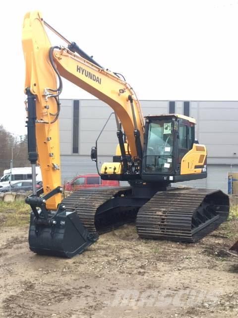 Hyundai HX160L, 1400mm lintidel Roomikekskavaatorid