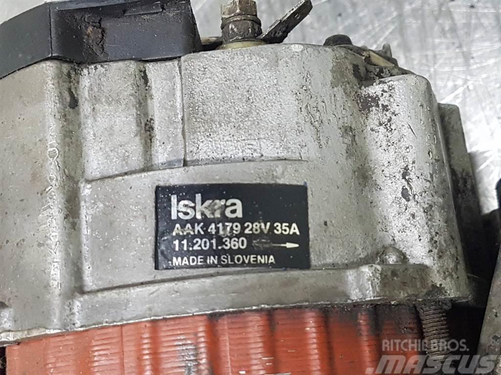  Iskra AAK4179-11.201.360-Alternator/Lichtmaschine/ Mootorid