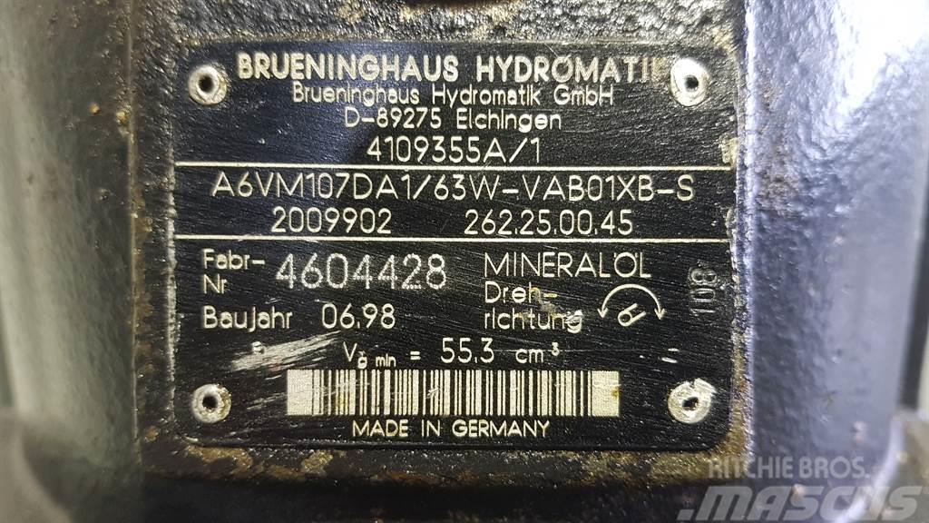 Ahlmann AZ14-Hydromatik A6VM107DA1/63W-Drive motor Hüdraulika