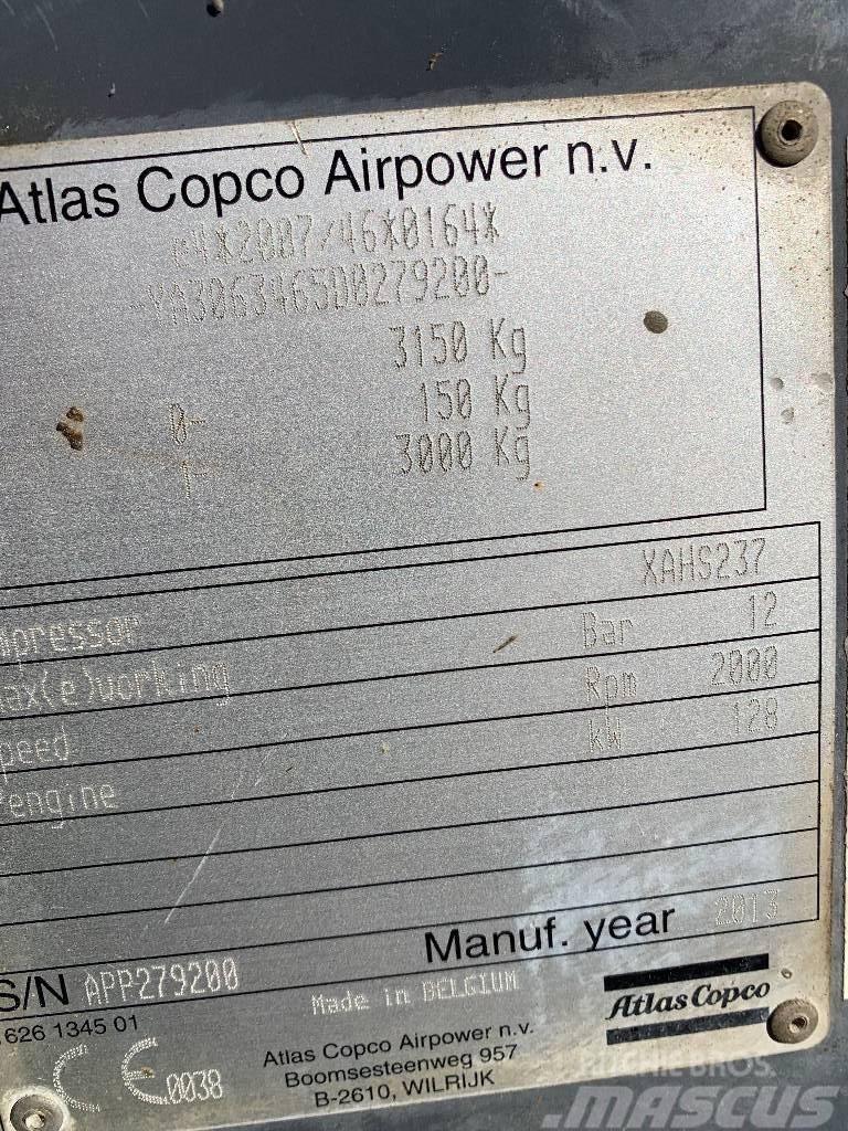 Atlas Copco XAHS 237 Kompressorid