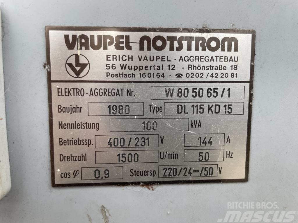  Notstromaggregat Vaupel 100 kVA Diiselgeneraatorid