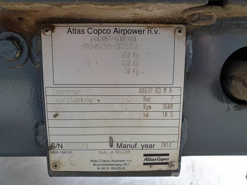 Atlas Copco XAS 37 KD Kompressorid