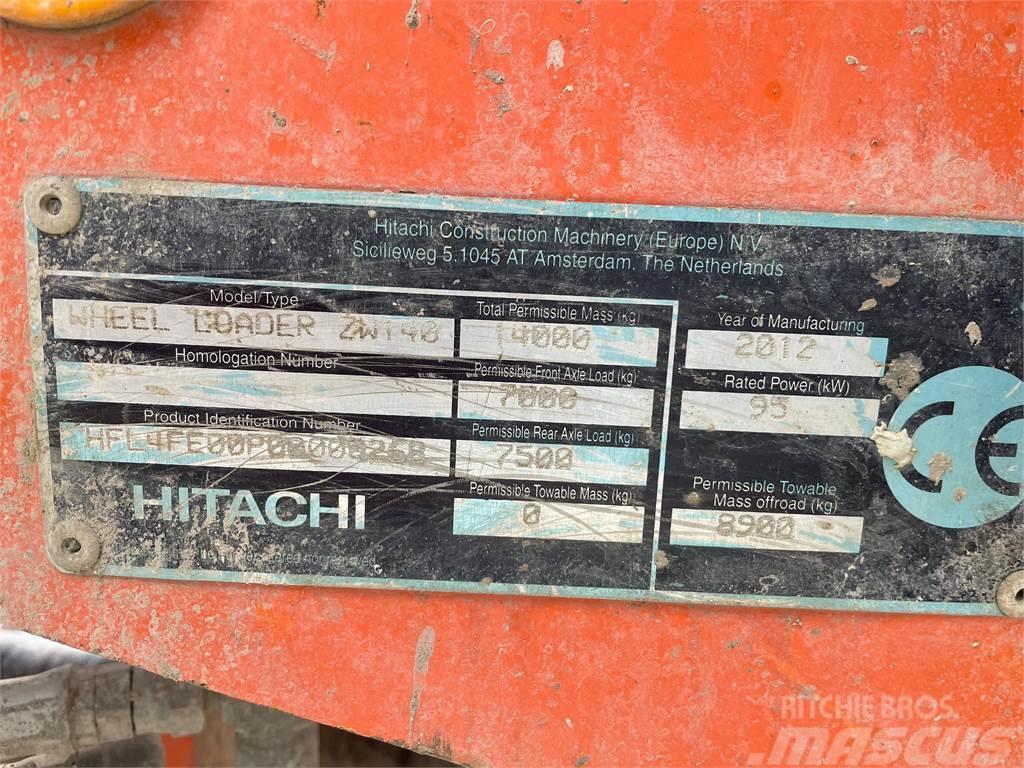 Hitachi ZW140 Rataslaadurid