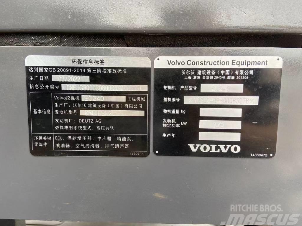 Volvo EC 240 B Roomikekskavaatorid