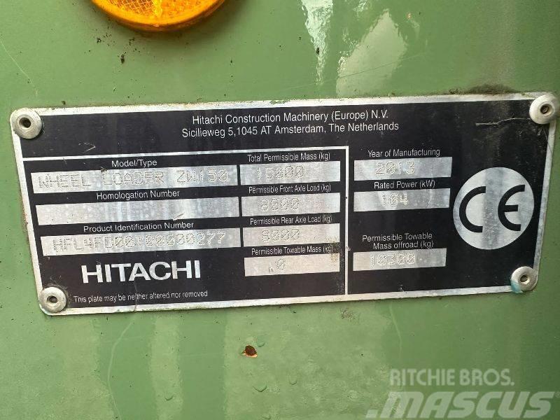 Hitachi ZW 150 Rataslaadurid