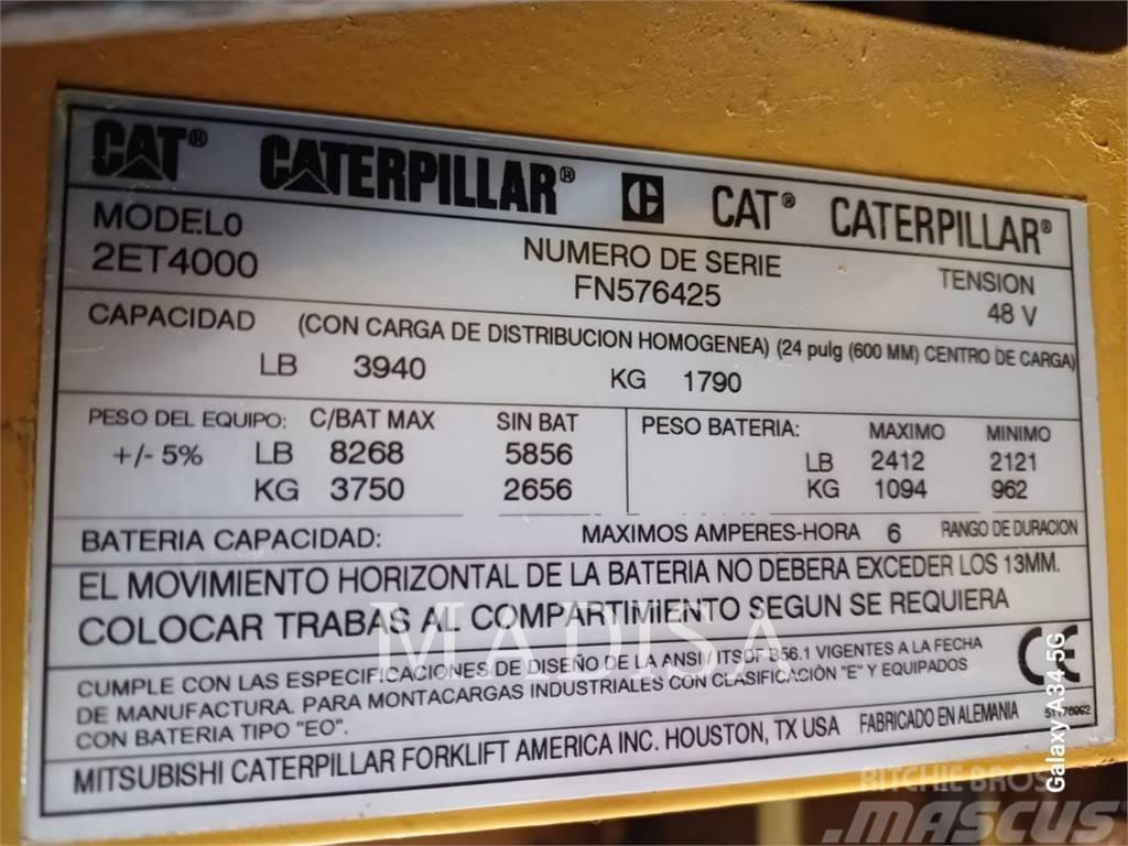CAT LIFT TRUCKS 2ET4000 Kahveltõstukid - muud