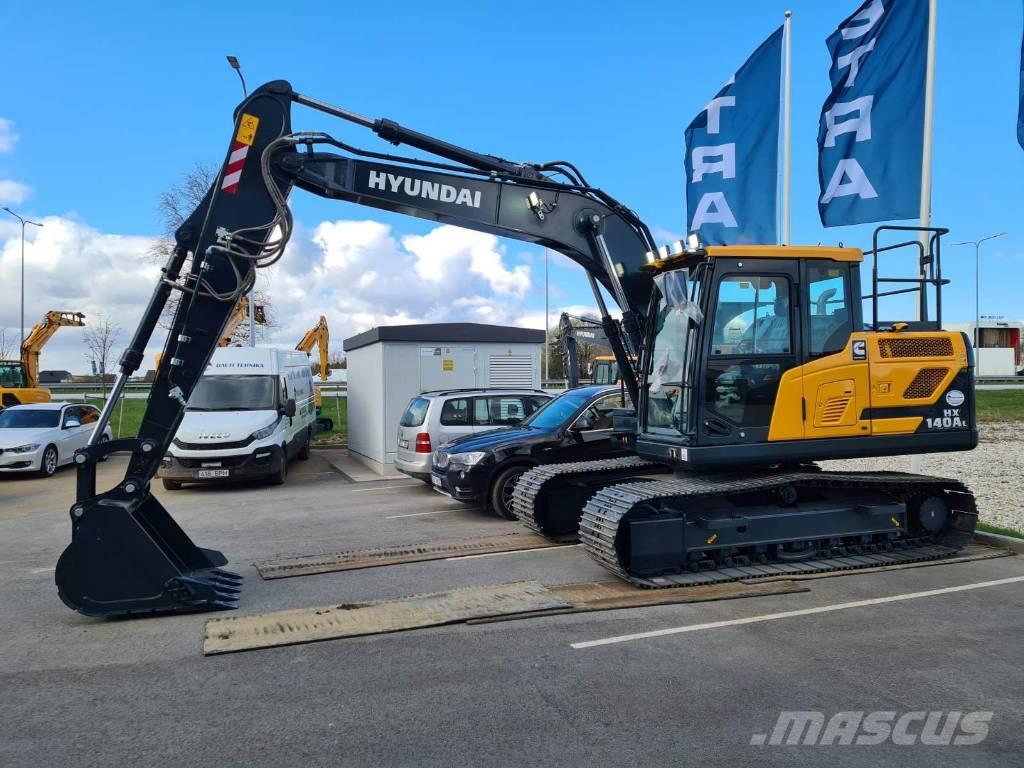 Hyundai HX140AL Roomikekskavaatorid