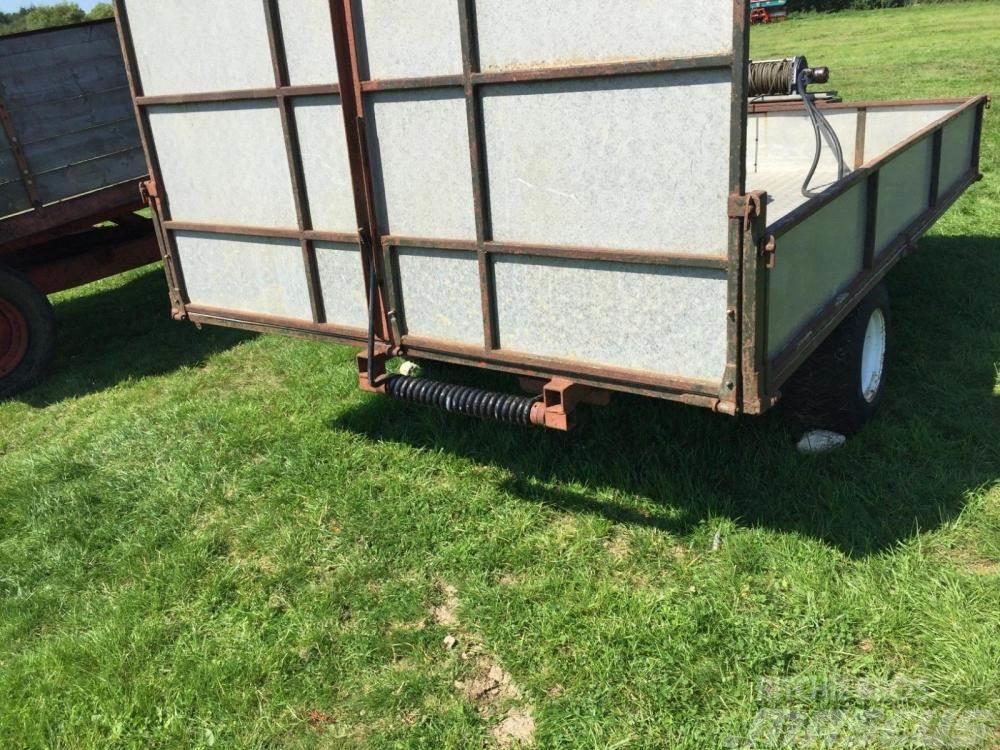  Low level trailer with hydraulic winch £700 Muud haagised