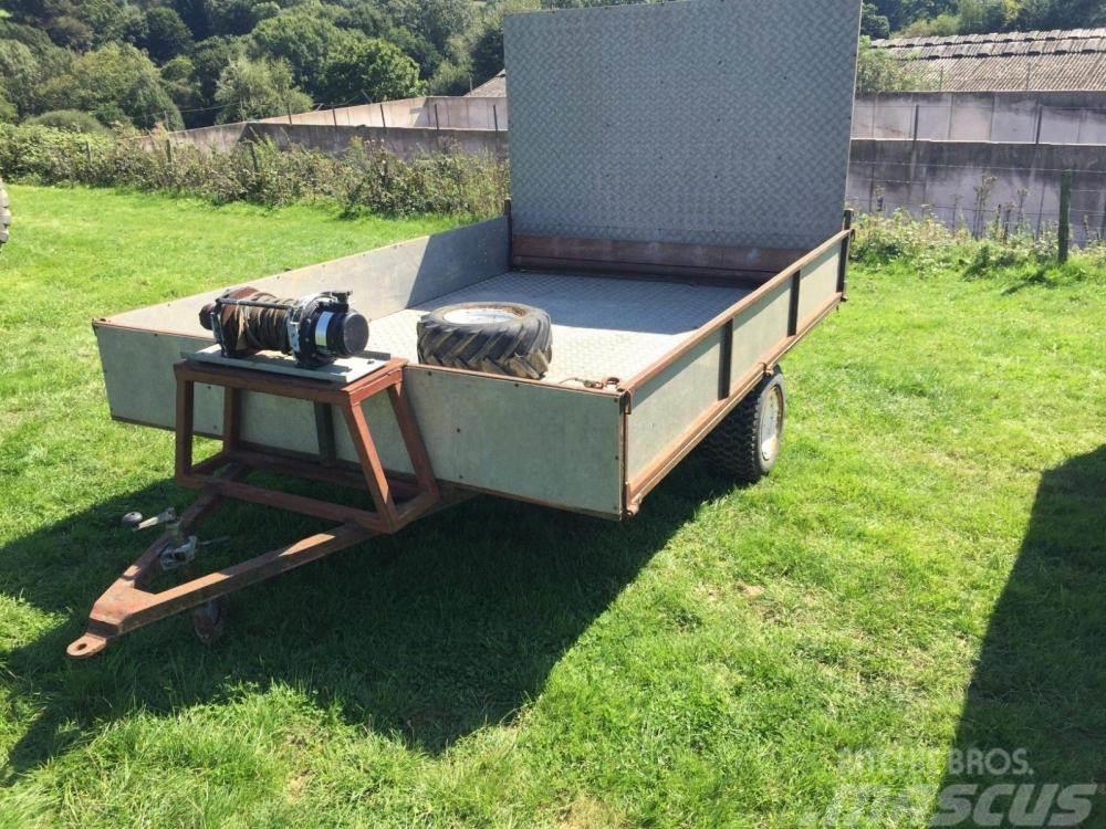  Low level trailer with hydraulic winch £700 Muud haagised