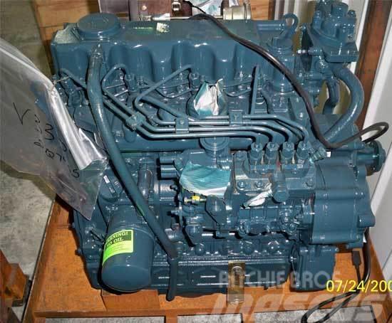 Kubota V3300TER-GEN Rebuilt Engine: Thomas 255 Skid Loade Mootorid