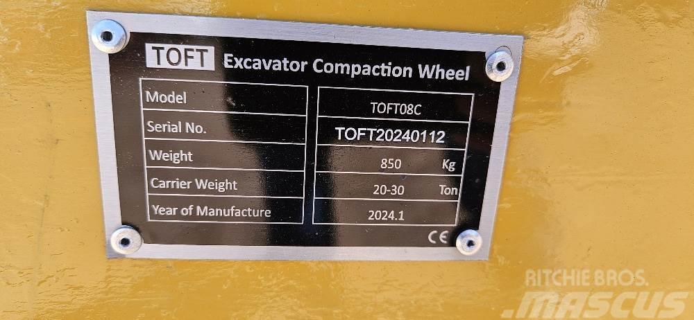  19 inch Excavator Compaction Wheel Muud osad