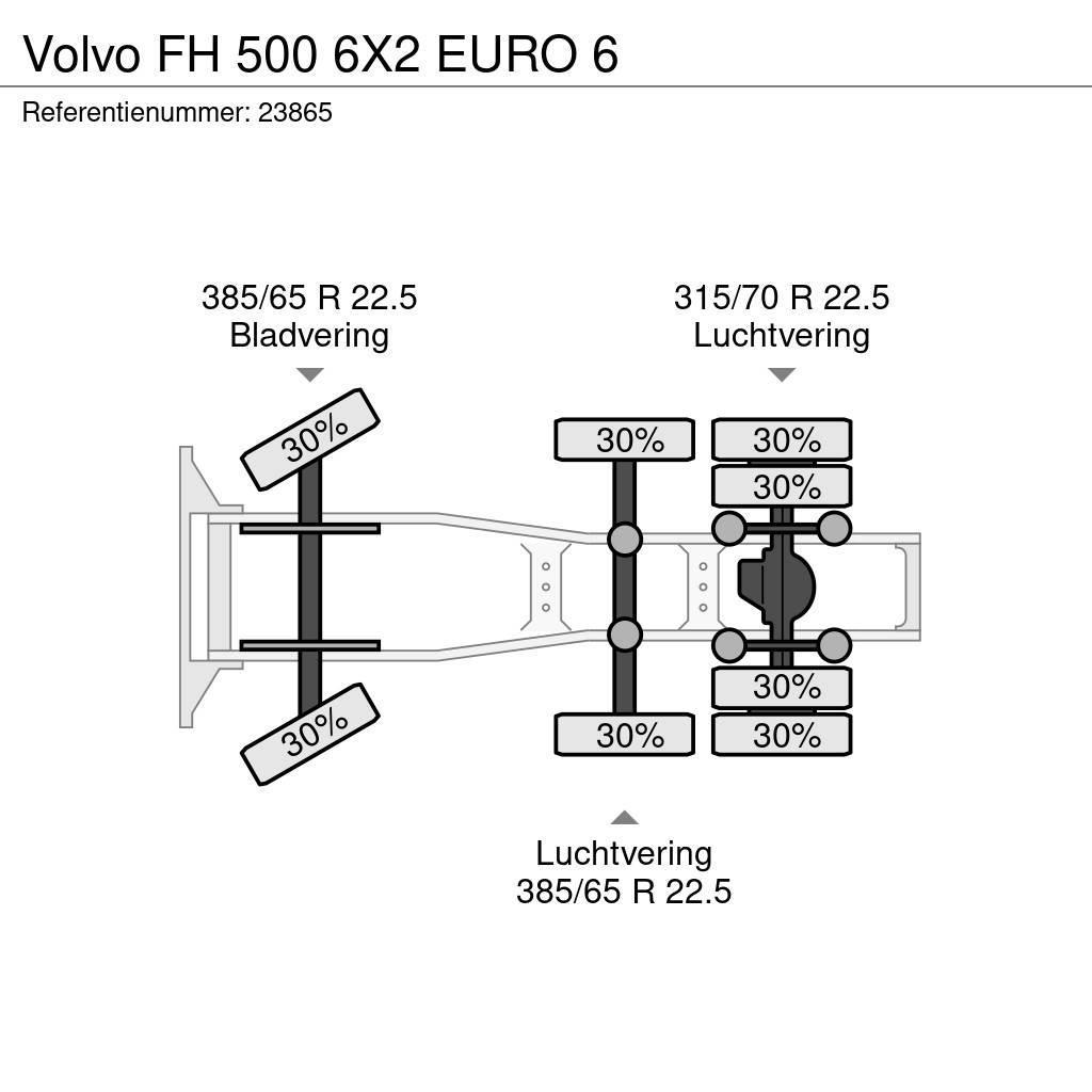 Volvo FH 500 6X2 EURO 6 Sadulveokid