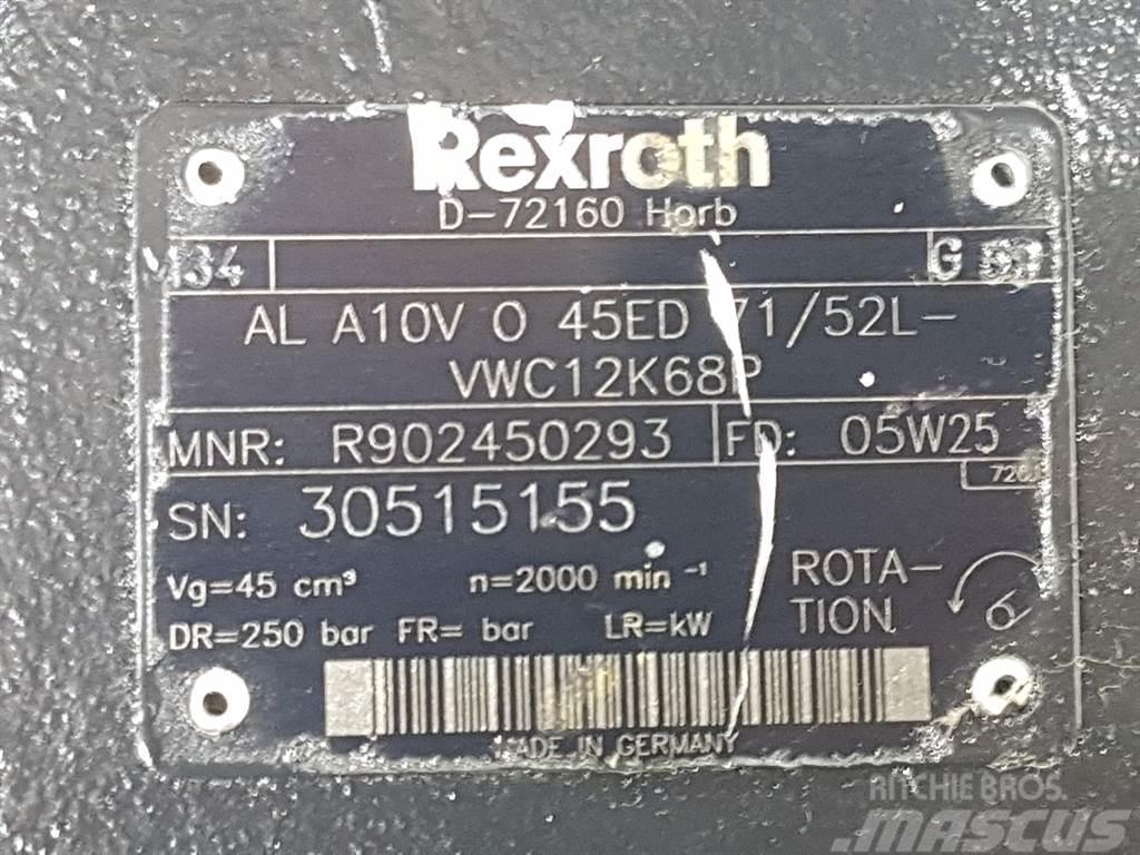 Rexroth ALA10VO45ED71/52L - Load sensing pump Hüdraulika