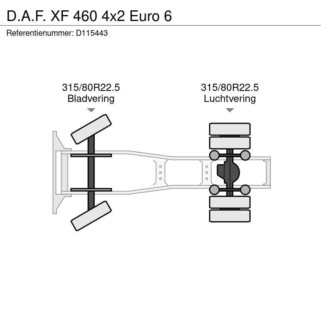DAF XF 460 4x2 Euro 6 Sadulveokid