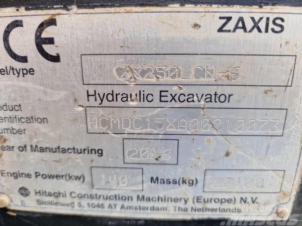 Hitachi ZX 250 LC N-5 Roomikekskavaatorid