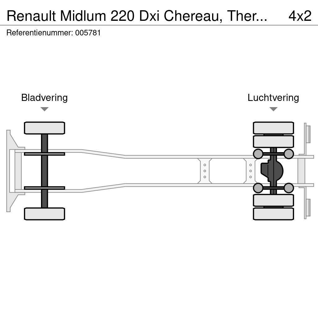 Renault Midlum 220 Dxi Chereau, Thermoking, Engine defect, Furgoonautod