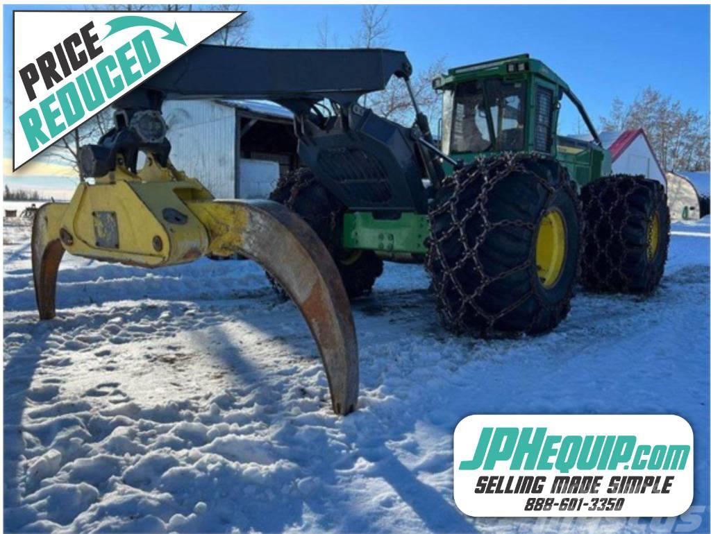 John Deere 848L Grapple Skidder 4x4 Harvesterid